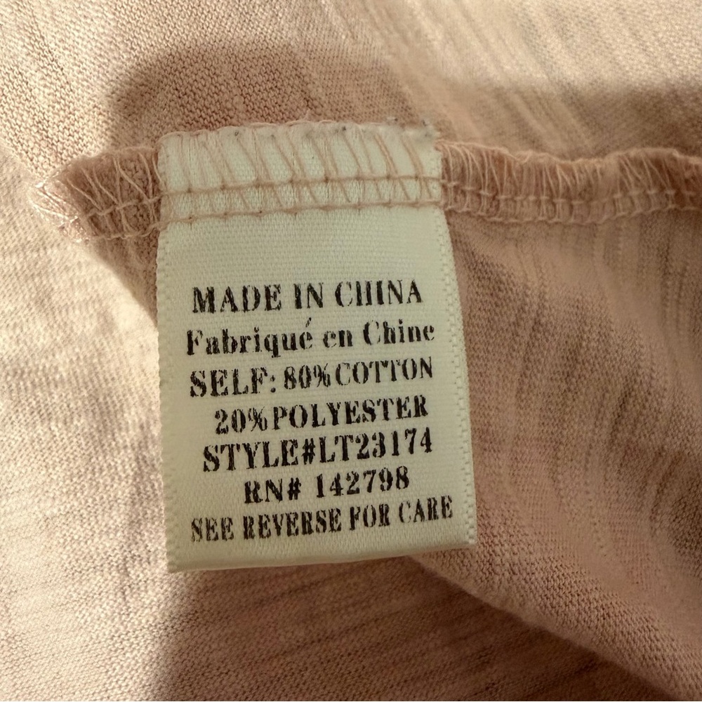 Love Riche Soft Peach Ruffle Sleeve Top - Picture 7 of 10